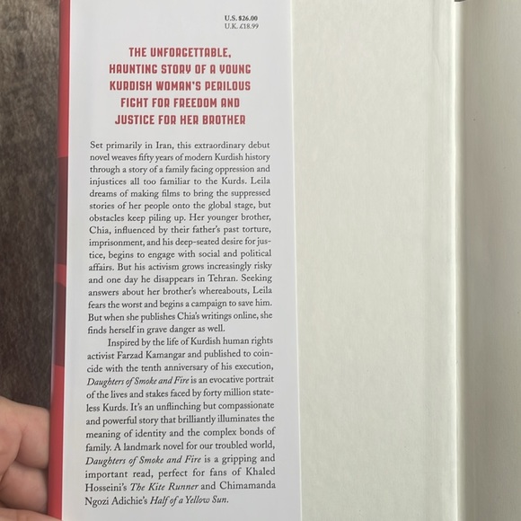 📚 3/20$ 📚 Daughters of Smoke and Fire - Ava Homa - Picture 3 of 6